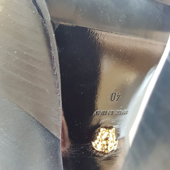 Versace ! Sling back Platform loafer ( EU/40) - Picture 4 of 14